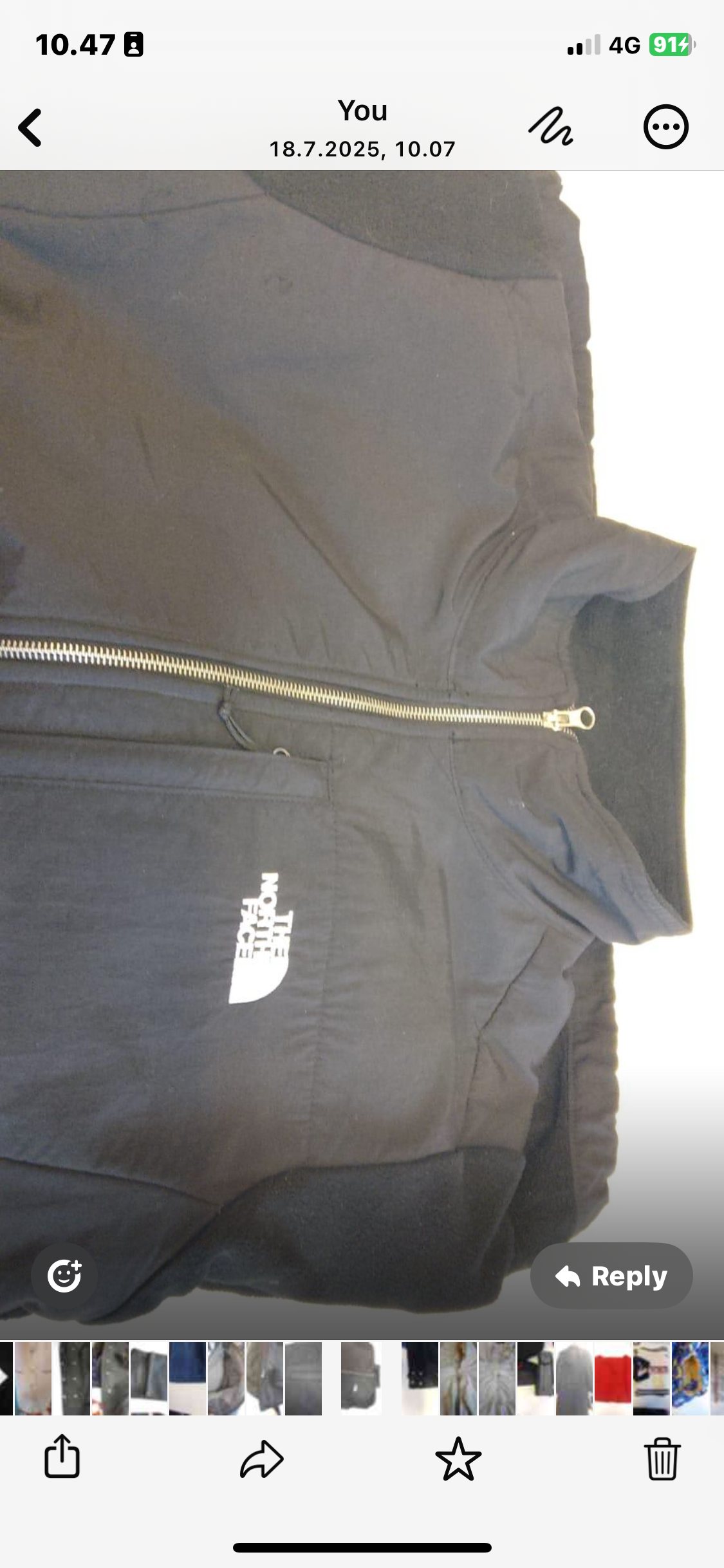 Leather Zipper Replacement / Nahkavetoketjun vaihto