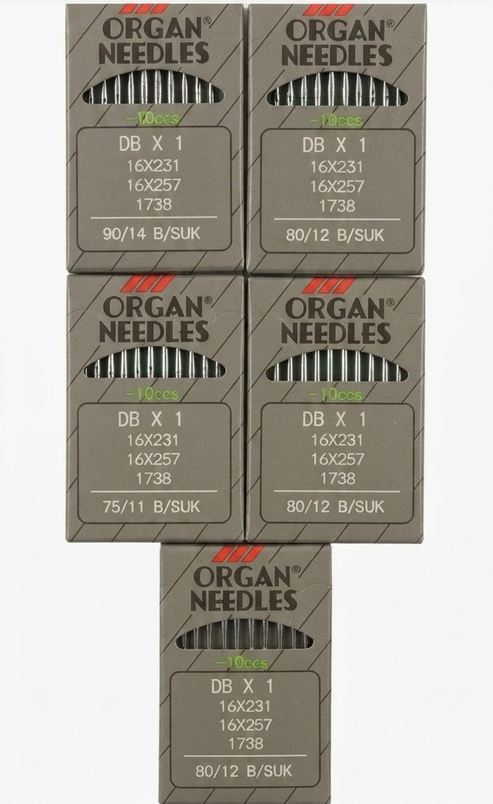 Organ 1738 DBx1 SUK, koko 75, 10 neulaa