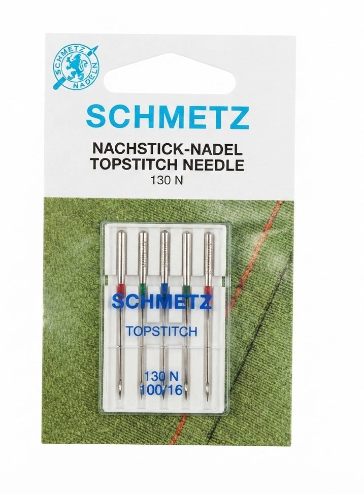 Schmetz Topstitch 100/16, 5 neulaa