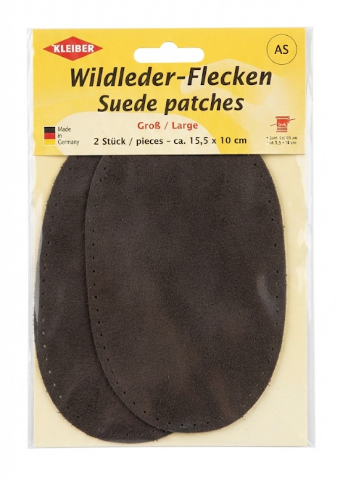 Kleiber 85406 Mokkanahkapaikka, 15,5×10cm, 2 kpl