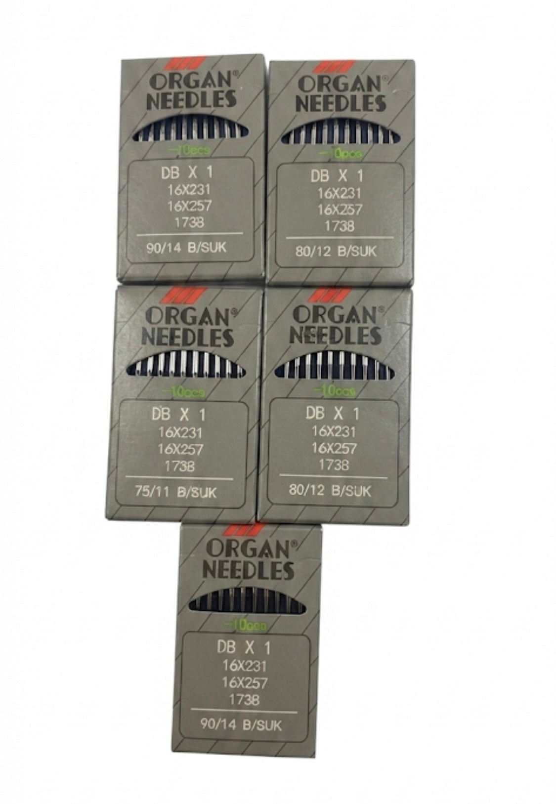 Organ 1738 DBx1 SUK, koko 90, 10 neulaa