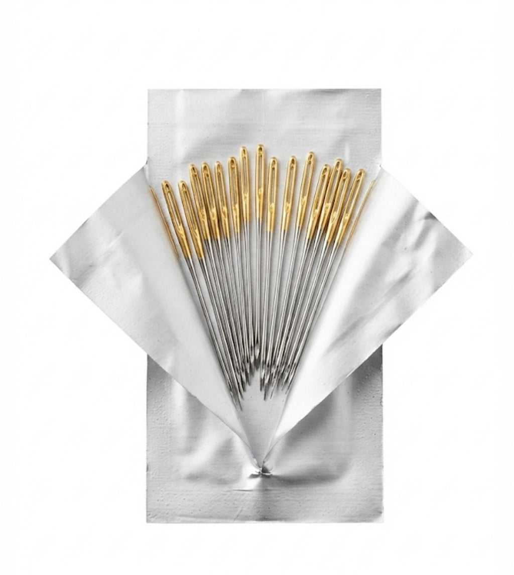 Regal Nickel Plated Needles, No. 8 (Nylon Darning)